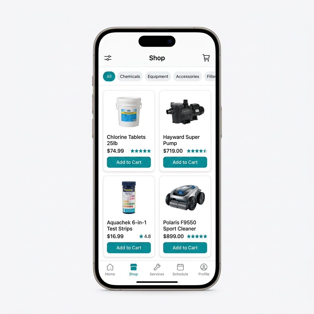 PoolConnex Product Marketplace